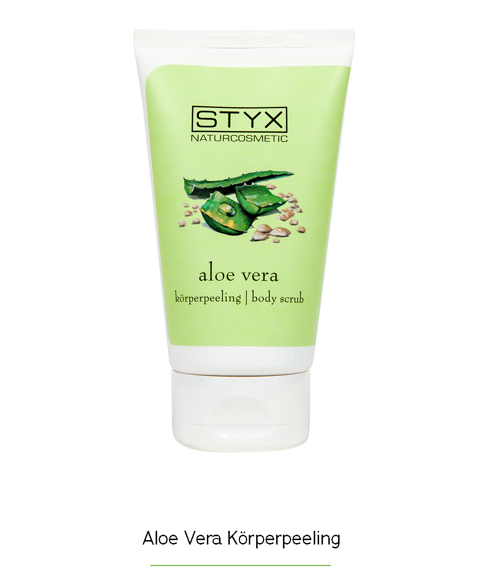 Aloe Vera Körperpeeling, STYX Naturcosmetic, Kosmetik aus Österreich